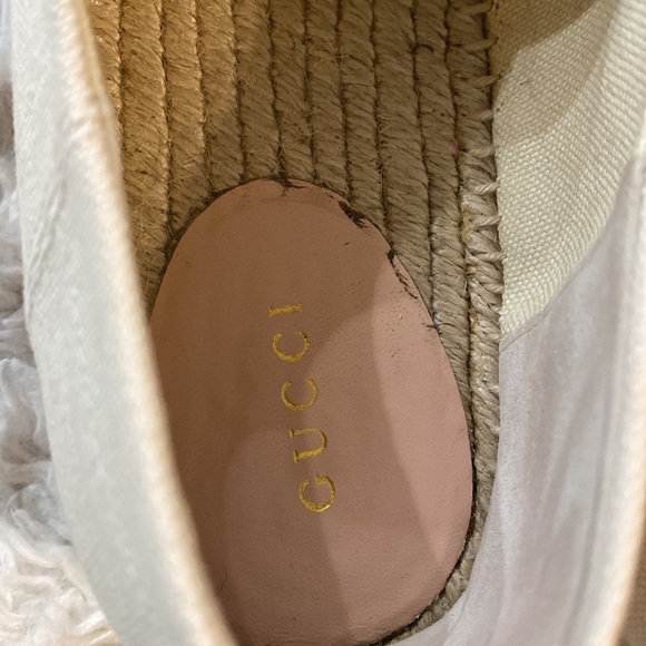 Vintage T.Sepang Gucci Print platform espadrilles - Picture 6 of 9